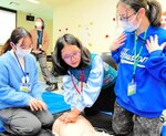赤十字活動に携わるモンゴル生徒と交流 倉吉・鳥取看護大