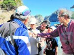 沖の浦鉱山の歴史学ぶ 「ジオカフェ」に町内外の23人