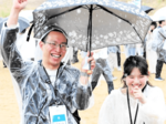 出会いは雨の砂丘 「恋活」イベントで交流 県とオミカレ連携