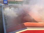 中国、スケート場の屋根崩落