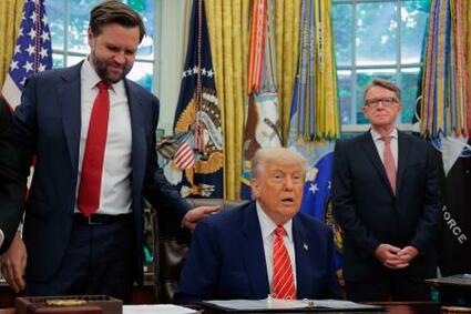 米、英と貿易合意発表