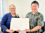 実践的な英語学習を 大山町と米ハワイ州私立校が連携協定 町内中学生派遣