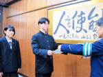 村岡高に県警本部長賞 自転車交通事故防止アクションプログラム 美方郡内で初の受賞