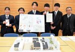 建築甲子園 米子工業高が入賞 空き家や路地「スキマ」活用