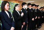 町民へ貢献 意気込む 美方郡2町で辞令交付式