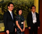 文化交流促進へ米子市長を表敬 7年ぶり、保定市撮影家協会代表団