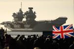 英空母打撃群、インド太平洋へ