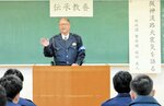 懸命の救助 詳細に 阪神大震災の経験語る 美方署の植田さん