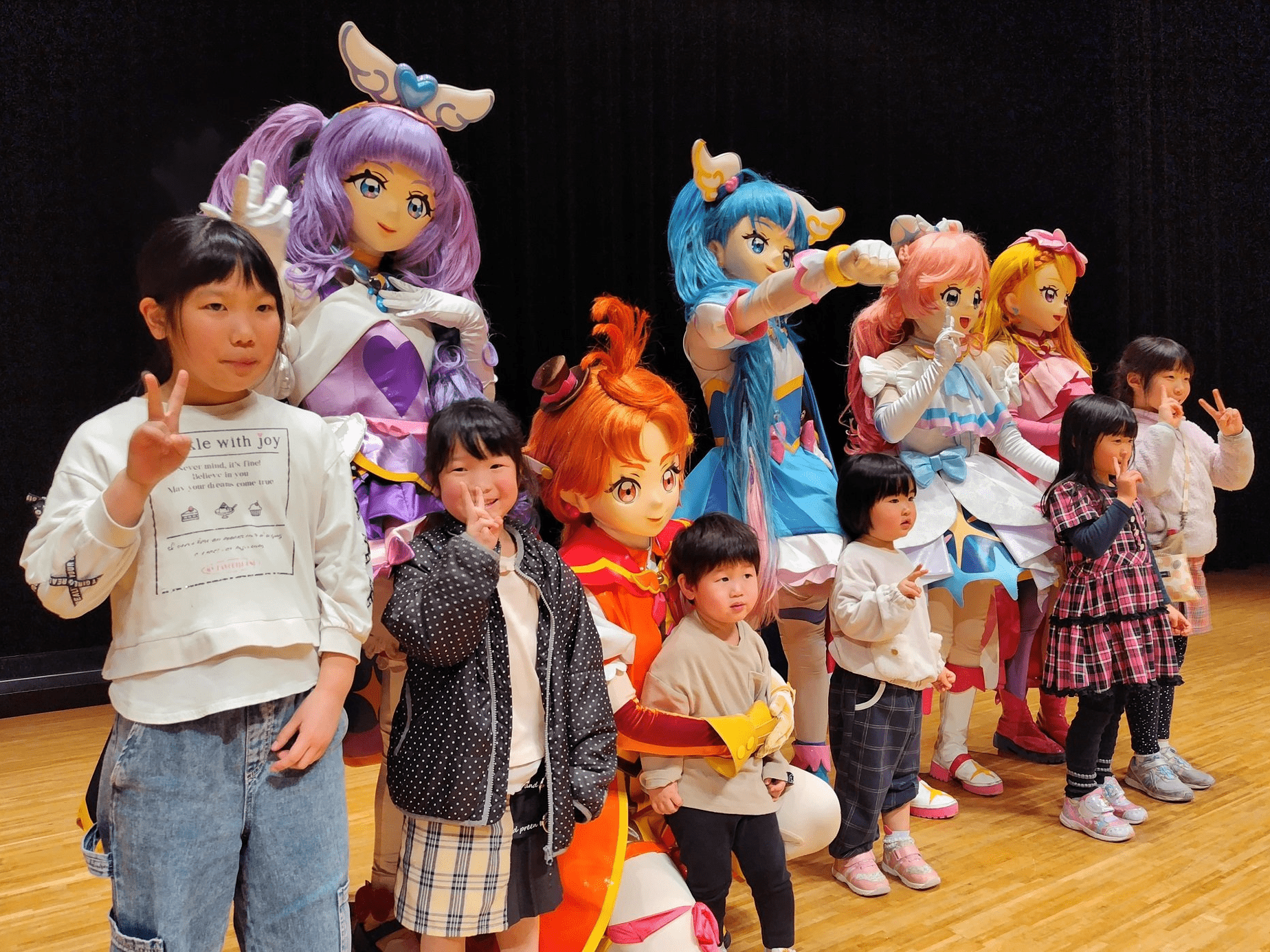 プリキュアショーで三朝町制70周年とＮＣＮ倉吉放送センター30周年祝う | 日本海新聞 NetNihonkai