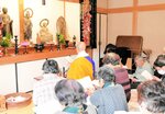 地区安泰、息災を祈願 村岡・和池で「初観音」