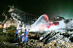 琴浦町の製材所から出火、けが人なし
