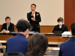 コンセプトや事業示す 来春開業星取テラスせきがね 倉吉市と流通が住民説明会