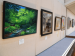 写真や洋画、力作ずらり 倉吉、県勤労者美術展が開幕