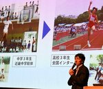 チームの信頼関係大切 ゆりはまスポーツの日 北京五輪陸上銀メダリスト 朝原さんが講演