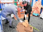 災害から住民守る 防災拠点の工事安全祈願祭 香美・来春稼働目指す