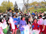 お菓子に大はしゃぎ たじま高原植物園 ハロウィンこどもフェスタ