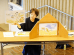 鳥取城まつわる歴史物語を披露 県立博物館でNorinさん