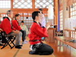 祭りの成功に思い込め 米子がいな祭の安全祈願祭