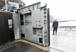 住民が陸閘ゲート開閉 県一斉避難訓練の日 香住・無南垣 津波想定し操作確認