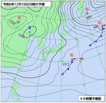 山地は大雪、沿岸部は大雨土砂災害に注意 鳥取県内18日夜遅くから
