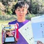 男子 下村 女子 中前V 米子松蔭 ソフトテニス県高校シングルス