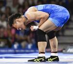 念願の五輪マット、喜びあふれる