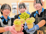 境高生考案のパフェが完成 9日、10日 朝市で販売へ