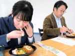 「フレ飯弁当」が完成 「サバのドライカレー弁当」 高タンパクで塩分控えめ 米子で報告会