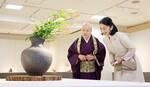 紀子さま生け花展を鑑賞