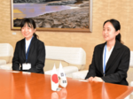 米子市に国際交流員が着任 韓国出身林さん、中国出身呉さん