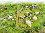 グランピング予約好調 滞在型複合施設「ヤマタ鳥取砂丘ステイション」 来月27日オープン、GW期間中ほぼ満室