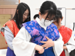 衣服の視点で弥生文化学ぶ 青翔開智高で考現学講座