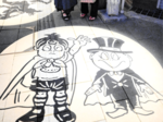 「悪魔くん」登場 水木ロード影絵に新顔