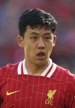 リバプール遠藤が今季初先発