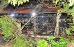大山町で倉庫全焼 けが人なし
