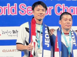 バドミントン 花本 大地 世界シニア「銀」 社会人、指導者、選手 「三足のわらじ」で活躍