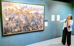 恒久平和描いた足跡 加納莞蕾生誕120年企画展 唯一の戦争記録画も