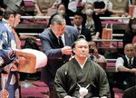 石浦 大銀杏に別れ 鳥取市出身・元幕内力士