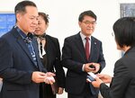 江原特別自治道本部長が県表敬 交流促進へ意見交換