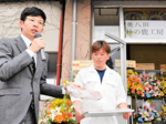 獣害低減や雇用創出へ 新温泉に鹿肉加工所開所 旧奥八田小廃校舎を活用