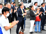 郷土の未来へ施策訴え 4氏舌戦幕開け 鳥取県議米子市選挙区補欠選挙