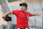 小笠原、2回0/3を2失点