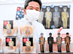 学童看板グッズ続編 不気味さ味わえる クッキーやスタンド 缶バッジ制作 岩美の企業