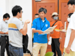 当日流れや注意点確認 個人説明会に80人 第41回全日本トライアスロン皆生大会