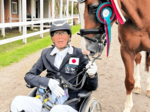 集大成へ命を燃やす パラ馬術 大川さん(鳥取)国際大会2冠
