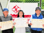 岸本さん竹 田初優勝 温泉専売所杯GG大会 愛好家84人熱戦