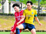 バンメル大勝 日本海サッカーリーグ