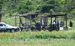 大山・古御堂で小屋全焼 けが人なし