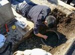 島左近の墓、京都の寺で発掘調査