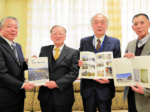 上灘地区歴史 後世に 教育振興会などが写真集制作 運動会や中部地震様子収録 倉吉市